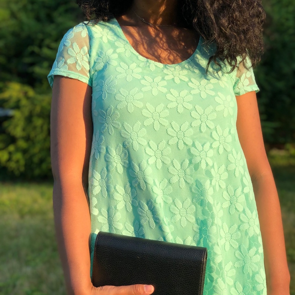 FLORAL LACE DRESS - Picture 4 of 5